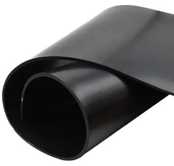 SBR/Nr/Cr/EPDM/NBR Chapa de goma absorbente de golpes