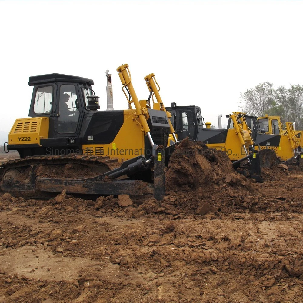 Sinomach Changlin 220HP bouteur chenillé hydraulique Bulldozer suivis pour la construction