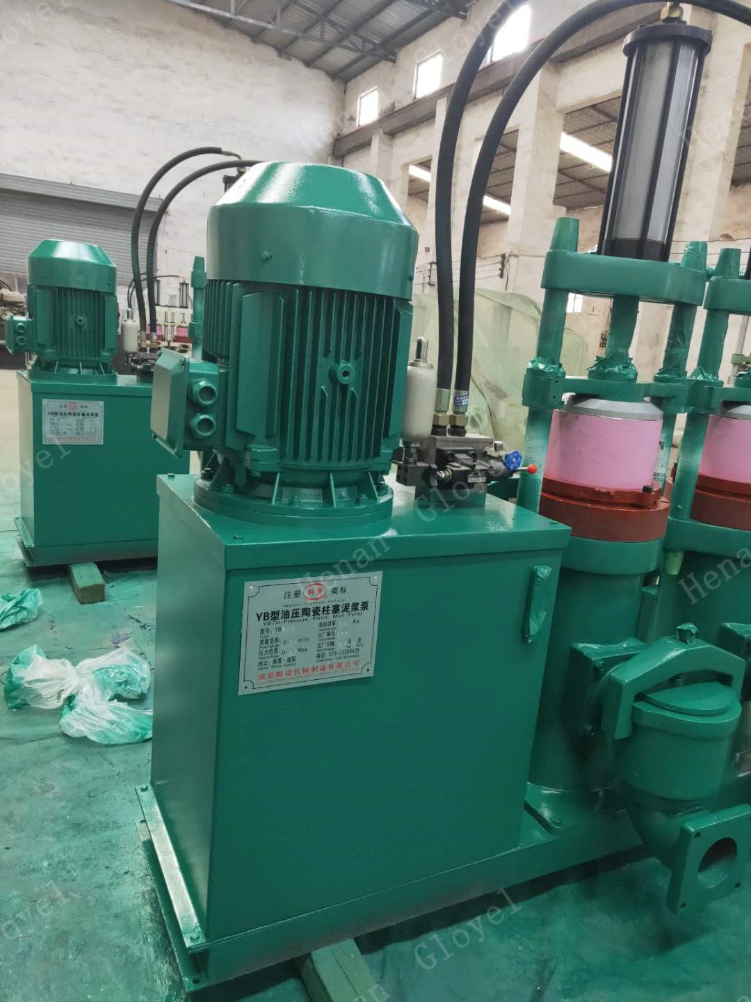 Intelligent Hydraulic Ceramic Horizontal Vertical Plunger Mud Pump for Ceramic Factory