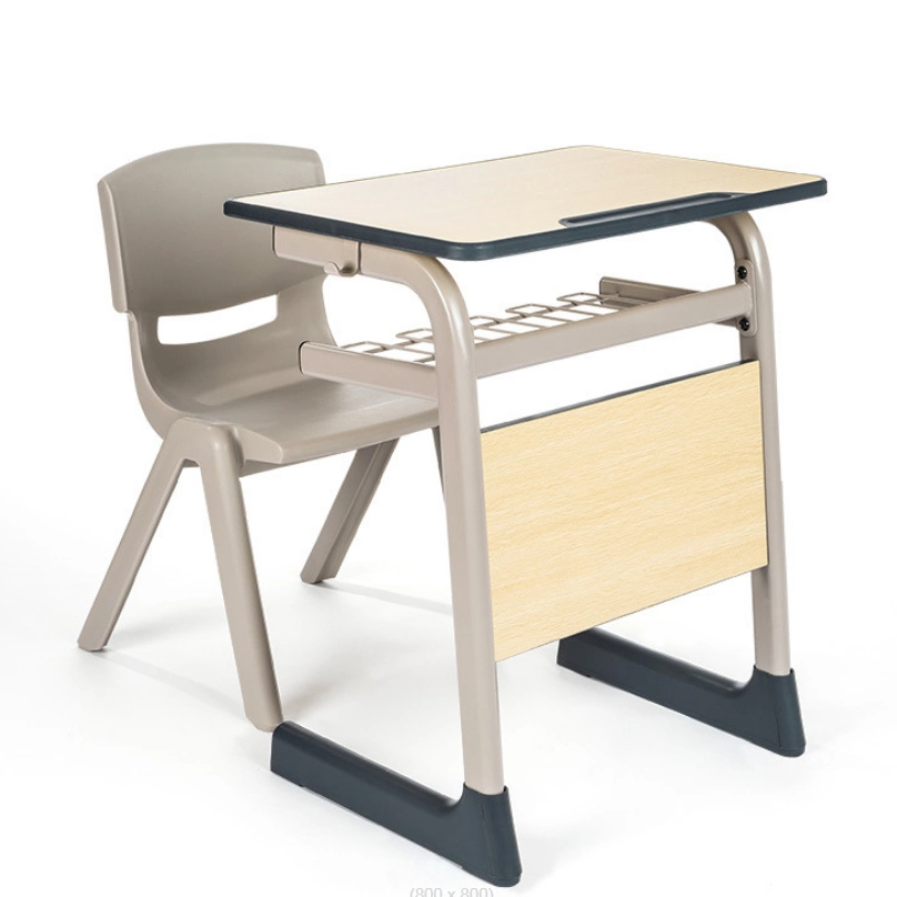 École salle de classe mobilier ergonomique confortable étudiant simple métal Bureau d'étude Et chaise