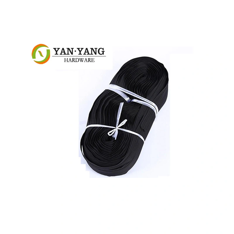 Cheap Price No. 5 Nylon Code Zipper Black Color Roll Zipper