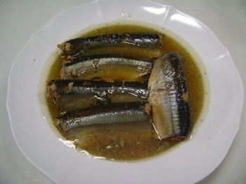 Canned Seafood Canned Mackerel Tin Fish in Vegetable Oil
