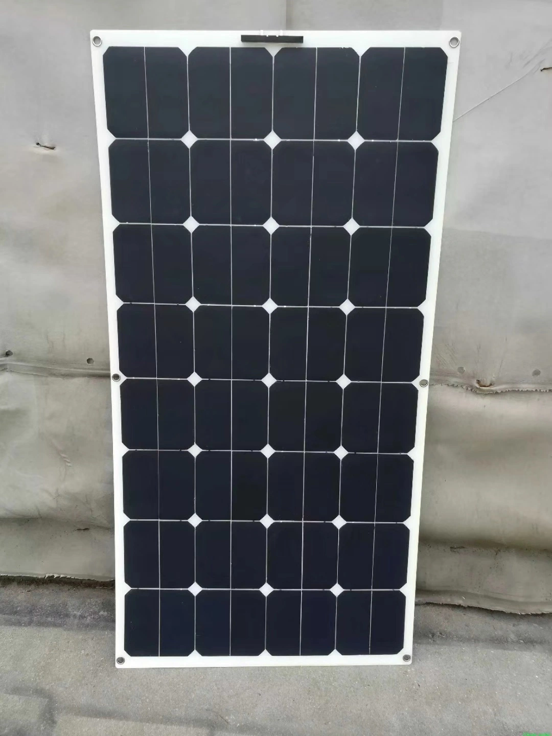 Mono 30W 50W 70W panel solar flexible Rack con caja de conexiones portátiles