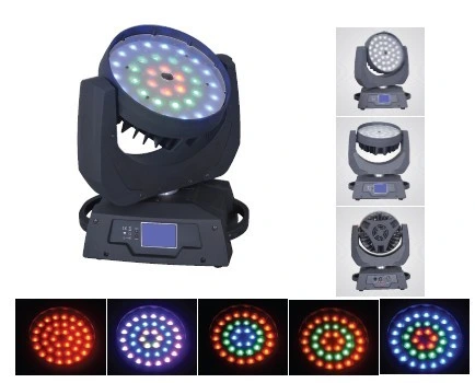 New Design Three Circles Moving Wash Zoom RGBW 36X10W LED Moving Head