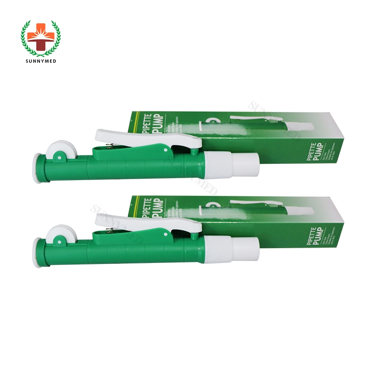 High quality/High cost performance  Lab Device 2ml/10ml/25ml Blue/Green/Red Color Pipette Pump