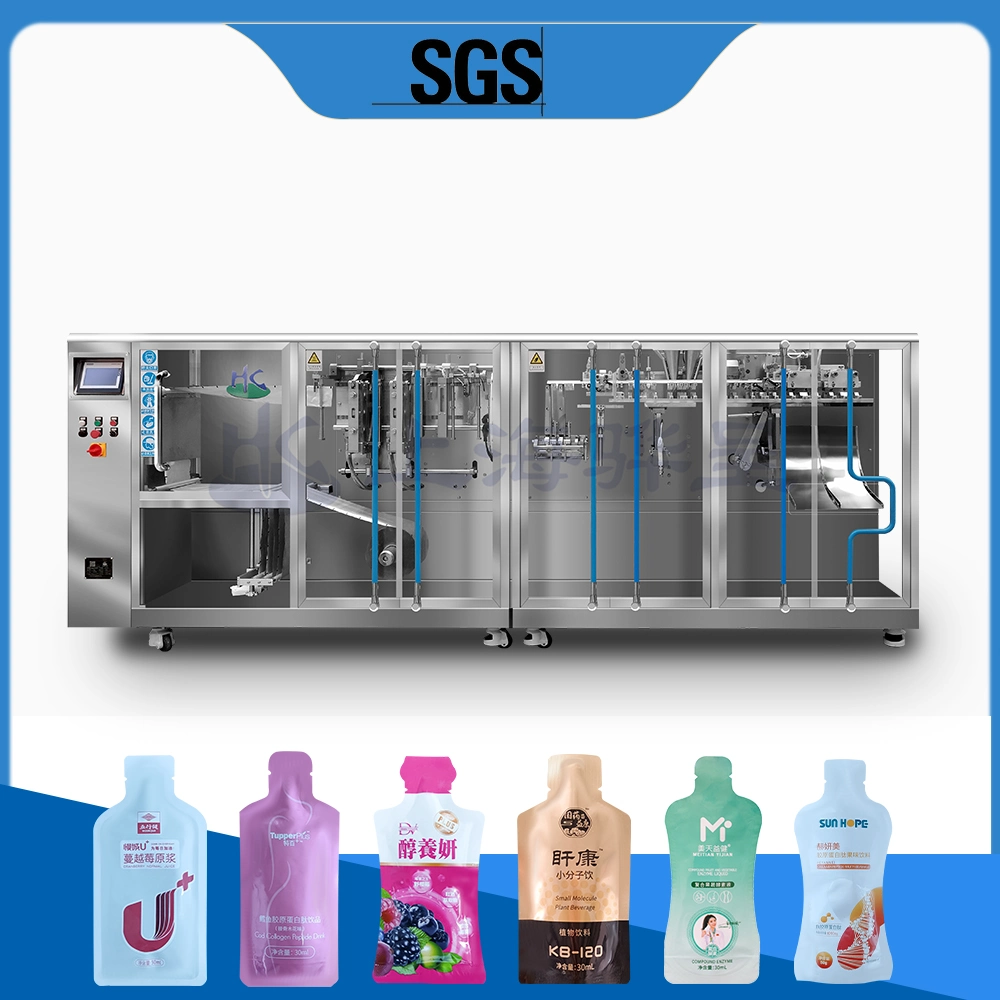 Auto 4 Side Seal Sachet Twin Bags Packing Packaging Machine