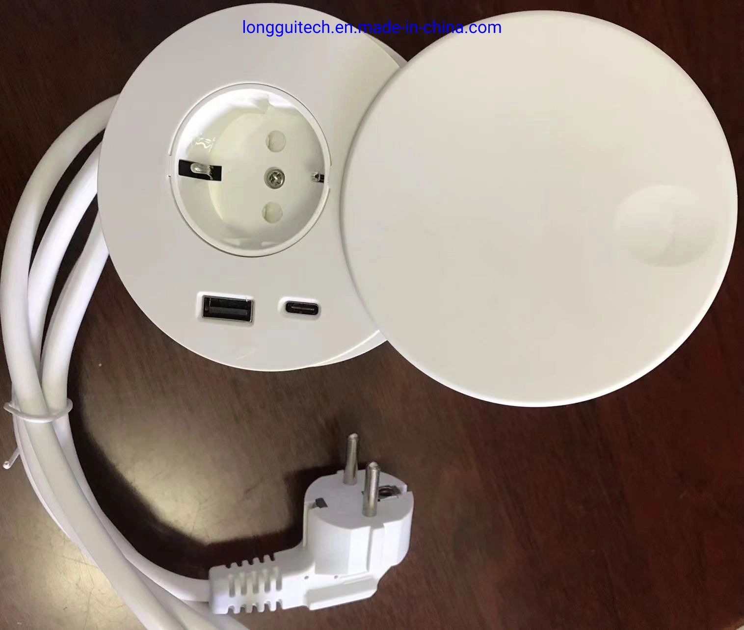 Round cable socket