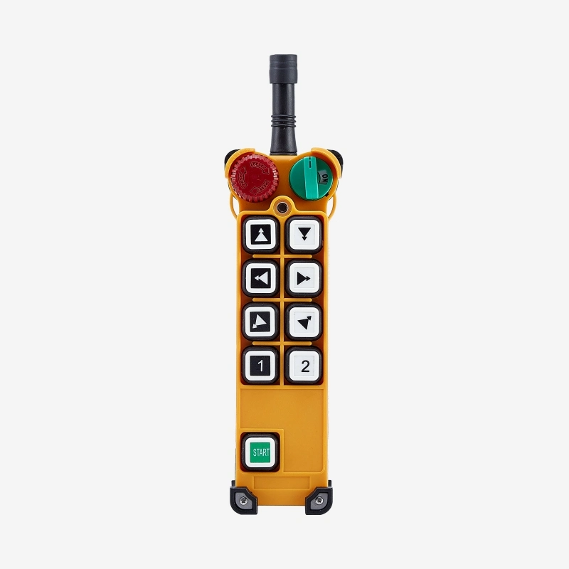 Telecontrol Uting 8 Two-Step Radio Remote Push Buttons F24-8d