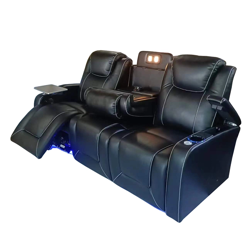 Luxury Home Theater Sofa with Multimedia Function Recliner for Living Room