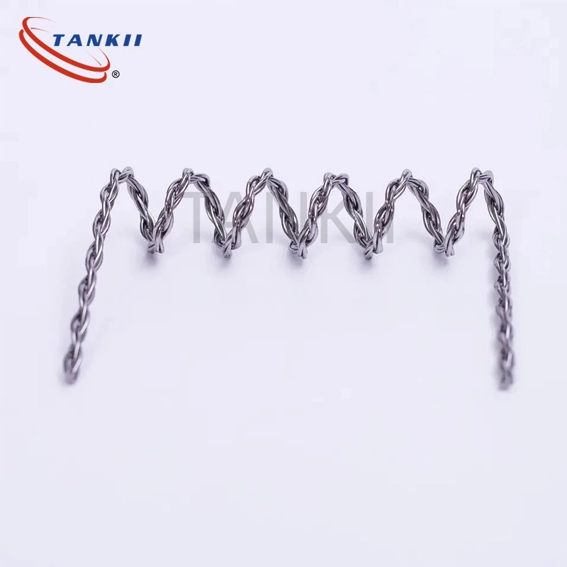 Tankii factory outlet Diameter 12 mm Tungsten Wire heater for Evaporation Material