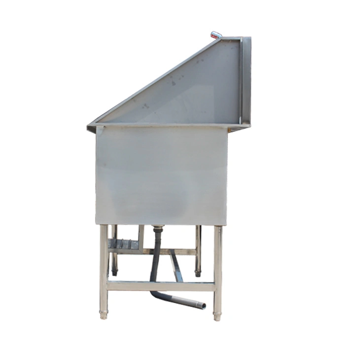 Medical 304 Stainless Steel Veterinary Animal Cleaning Tub