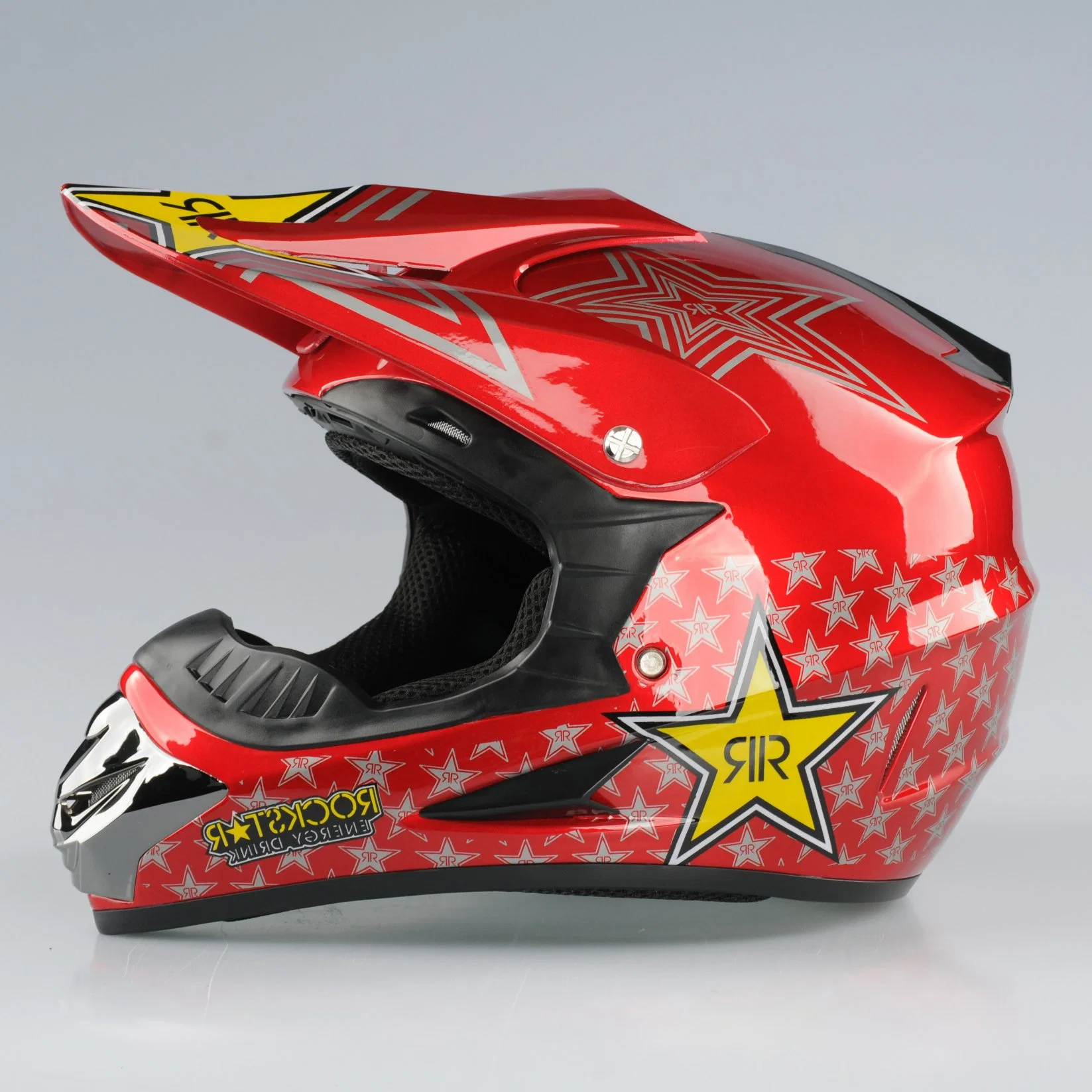 Casque de motocross intégral pour moto tout-terrain sportive hors route