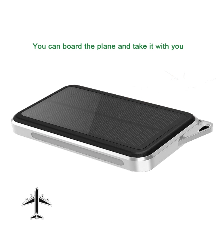 Solar Charger 15000 mAh Dual USB Fast Charging Power Bank