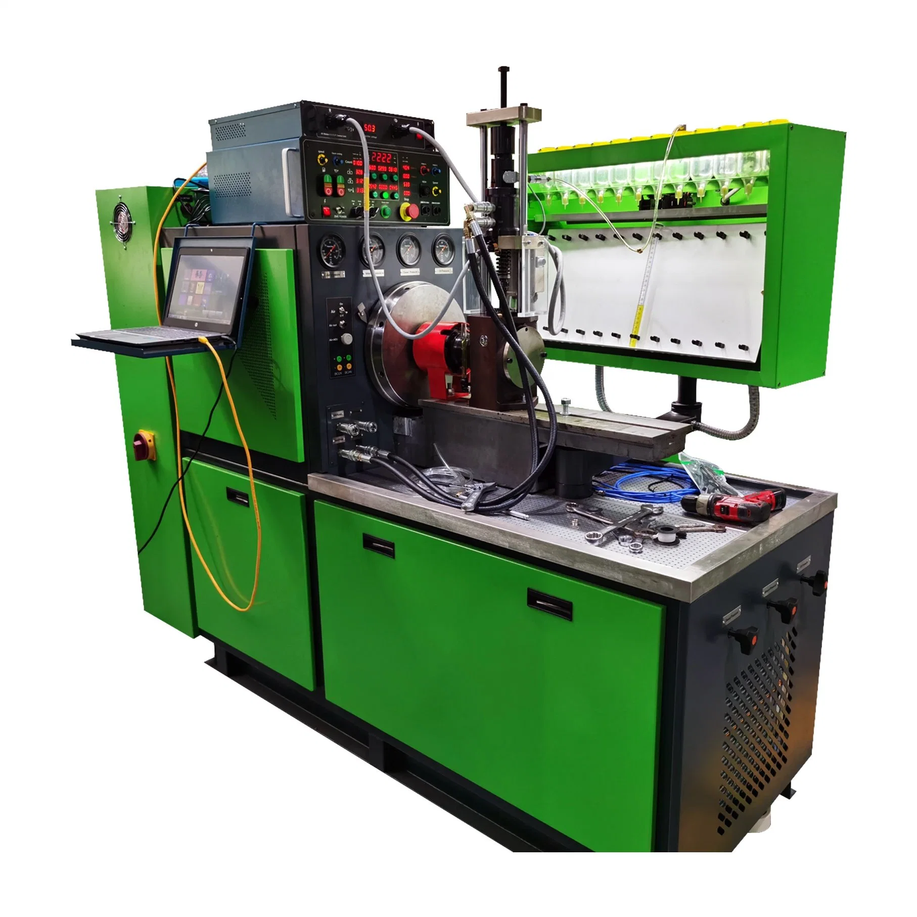 Mechanical Test Bench Bt618 Fuel Injection Pump / Electric Control Pump Test Bench