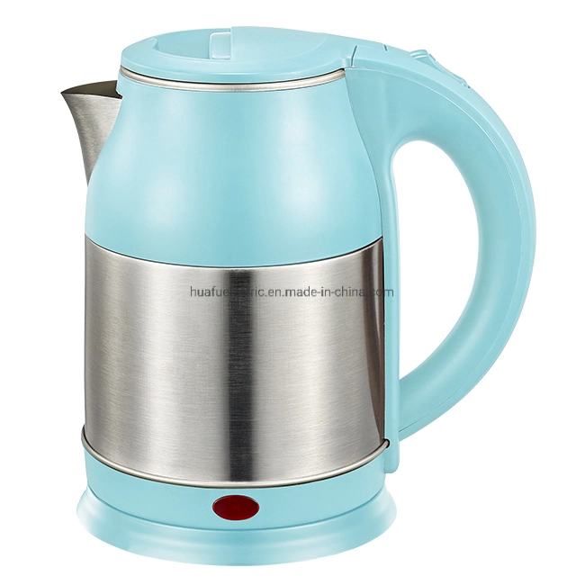 Cordless Electrical Kettle 1.8L Double Wall Kettles Tea Kettle Teapot Smart Stainless Steel Kettle