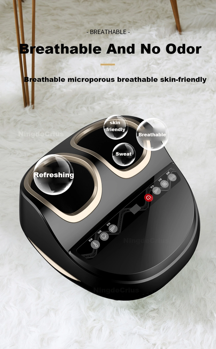 Ningdecrius Foot and Calf Circulation Massage 3D Airbag with Heating Circulation Machine Massage Machine Roller Foot Massager