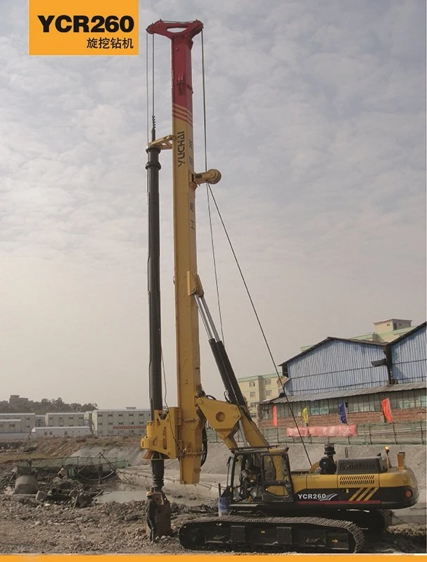 Yuchai Pile Drilling Rig Ycr120 Rotary Drilling Rig Water Drilling Rig