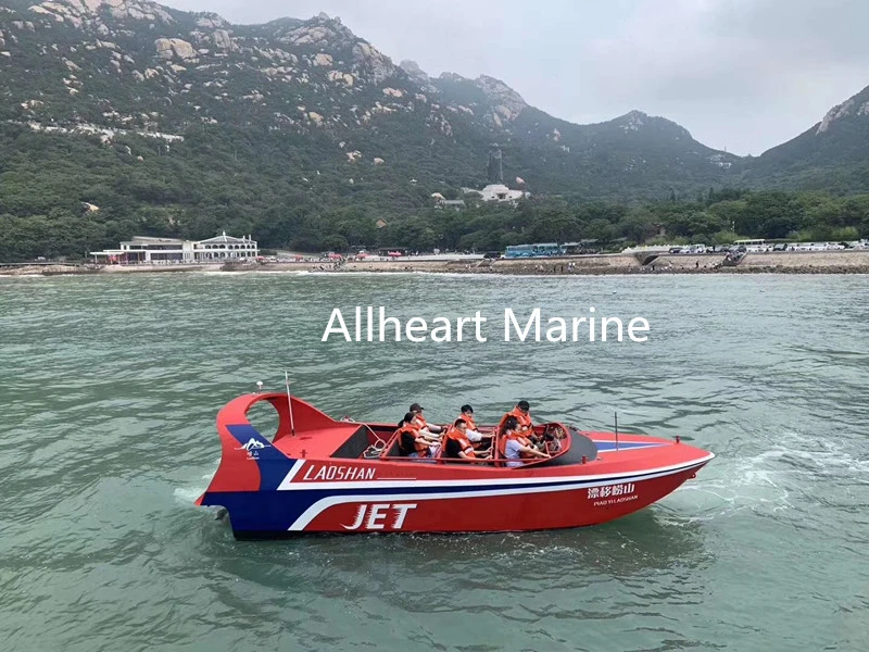 Jet Boat Welded 12 Passenger 7.9m Aluminum Boat Jet Boat for Sale