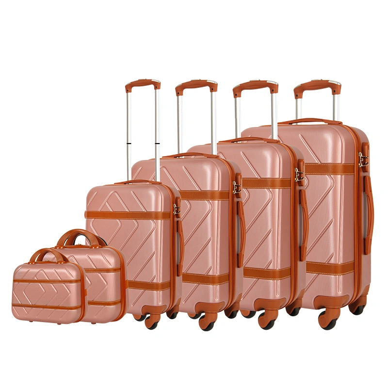 Valise de voyage en trolley vintage, ensemble de bagages.