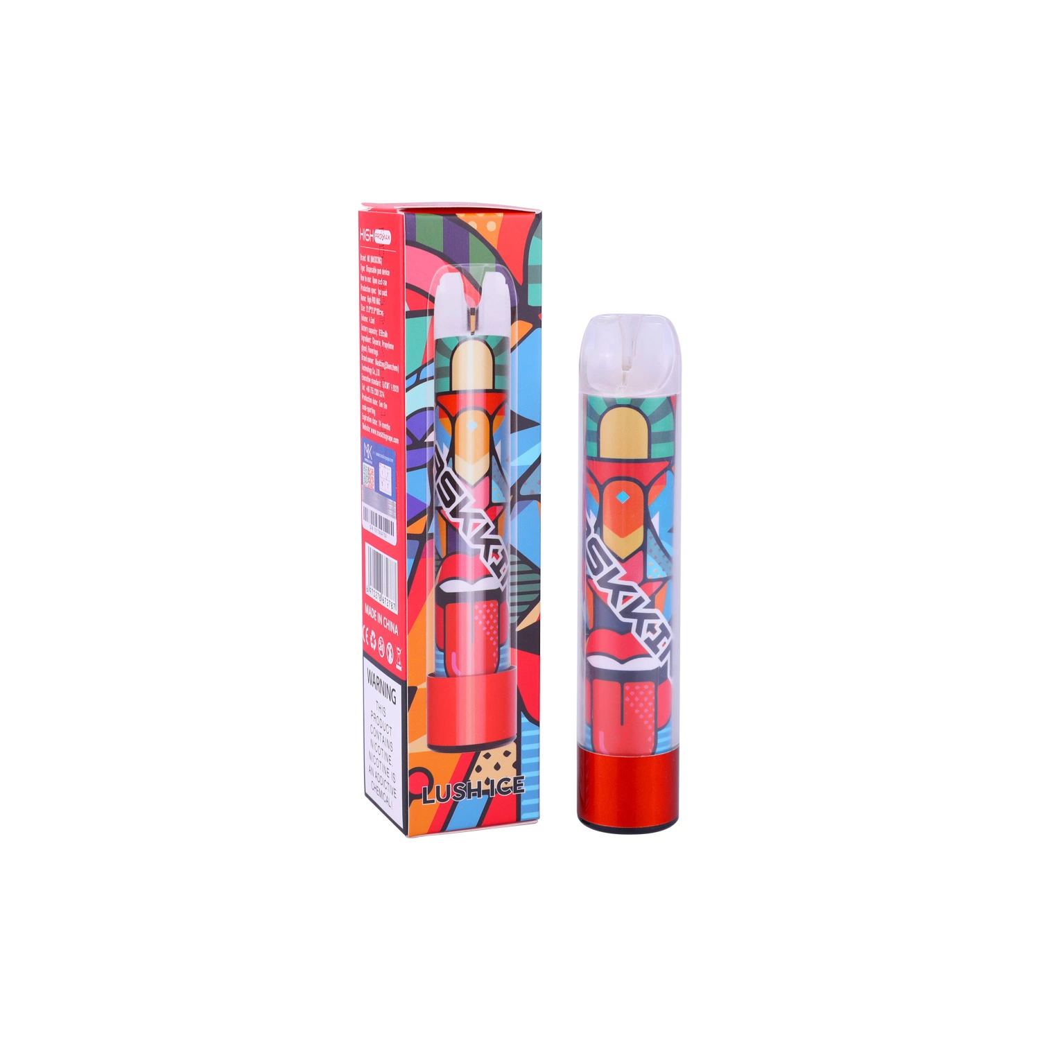 Maskking High PRO Max merveilleuse superbe LED cigarettes zéro nicotine Un vaporisateur époustouflant