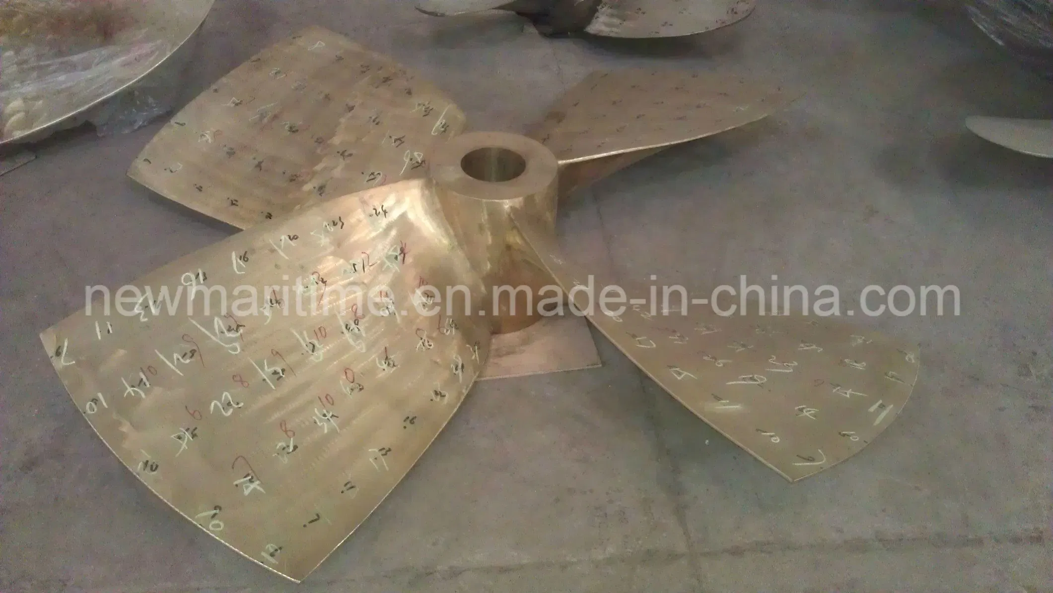 Marine Copper 4 Blades Propeller with CCS Certificate