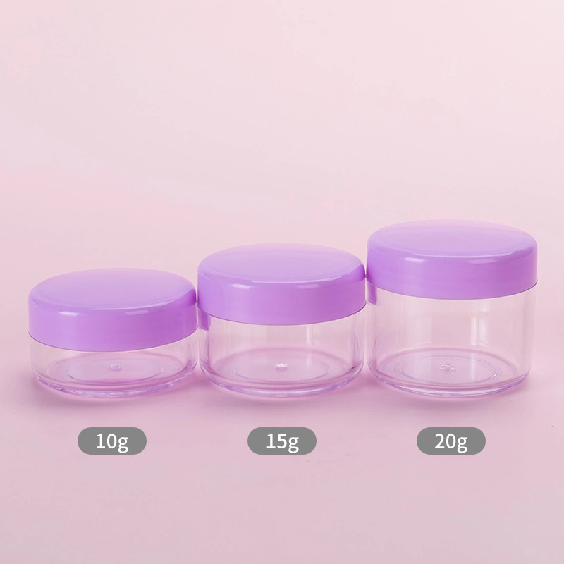 30/40/50/60/80/100/120/150ml Storage Cans Sealed Packaging Skincare Cosmetic Cream Plastic Jars