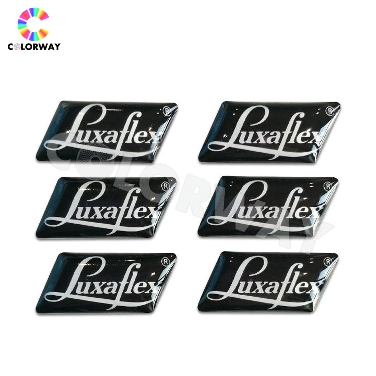 3D Epoxy Logo Dome Resin Sticker Epoxy Doming Resin Label