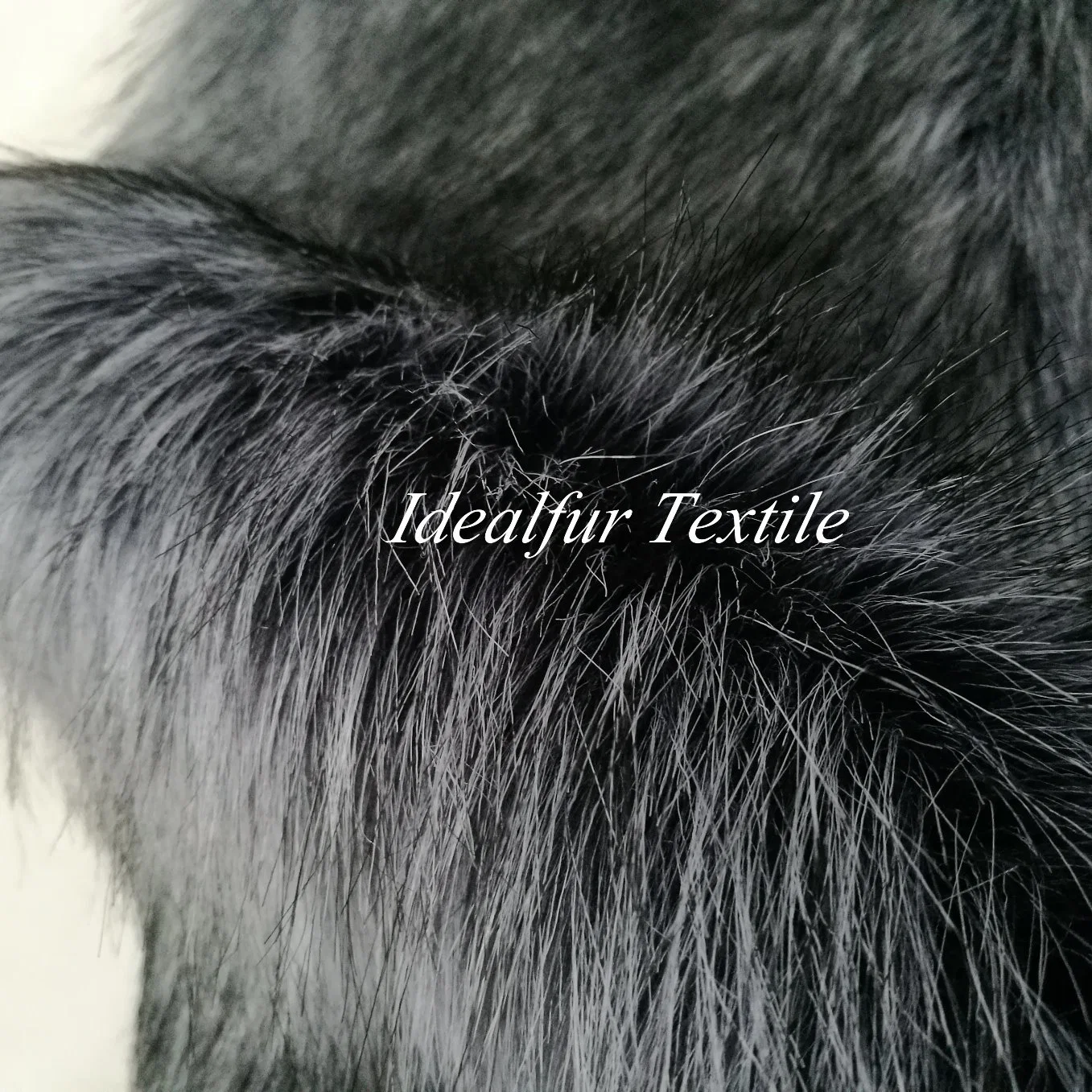 Black Raccoon Faux Fur Plush Fake Fur