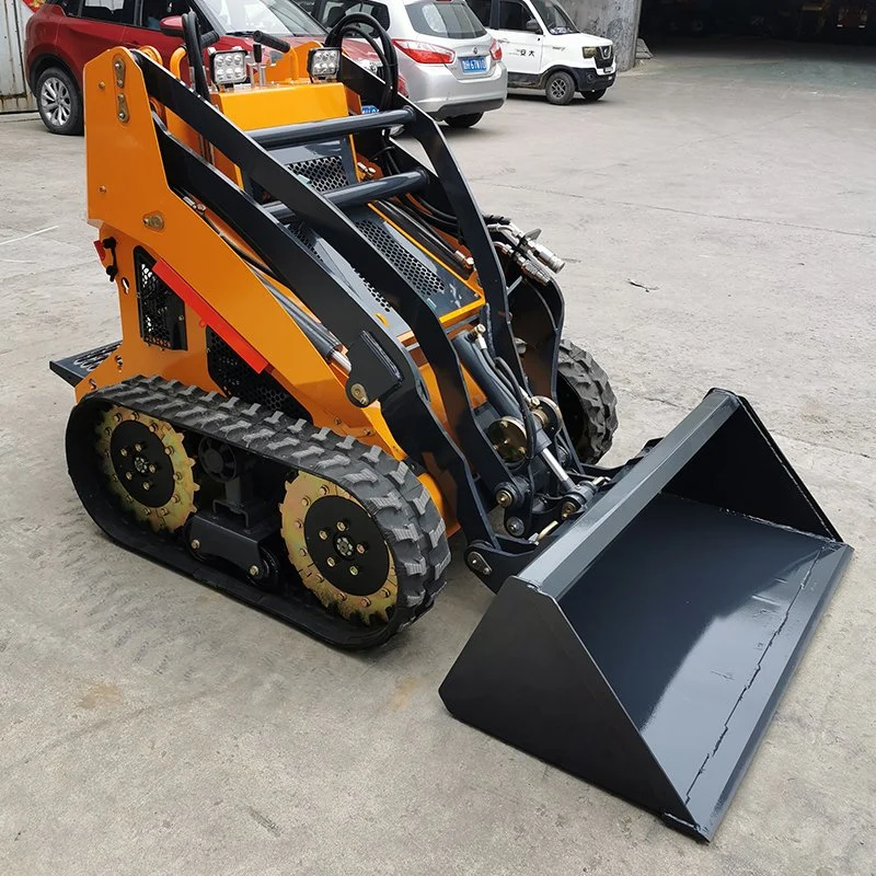 Cheap Price Chinese Micro Skid Steer Loader Brush Cutter Skid Steer