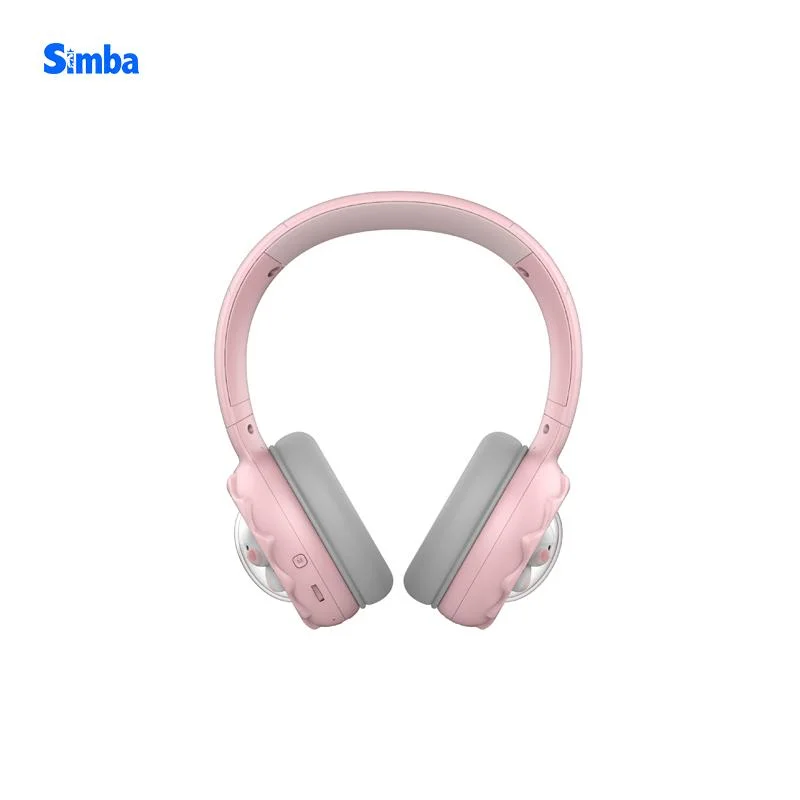 2022 Cute Bluetooth Cool Lighting Cow Doll Children's Gaming Comfort Ht-02 Headphones