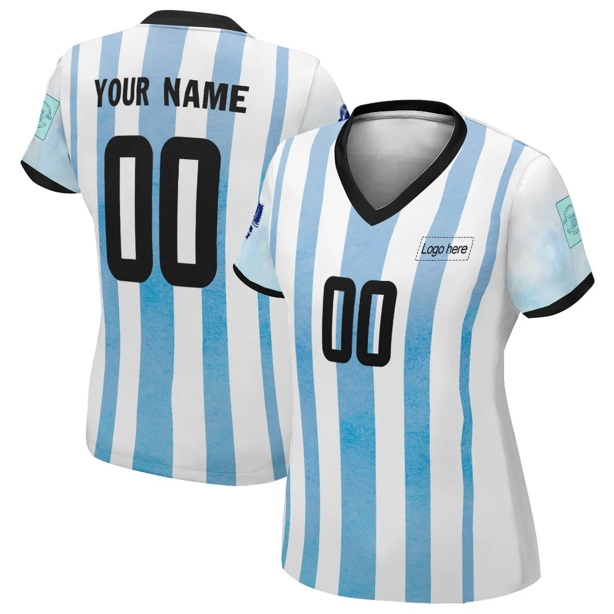 Usine Professionnelle Maillot de Football Personnalisé 2022 Argentine Maillots de Football Rétro