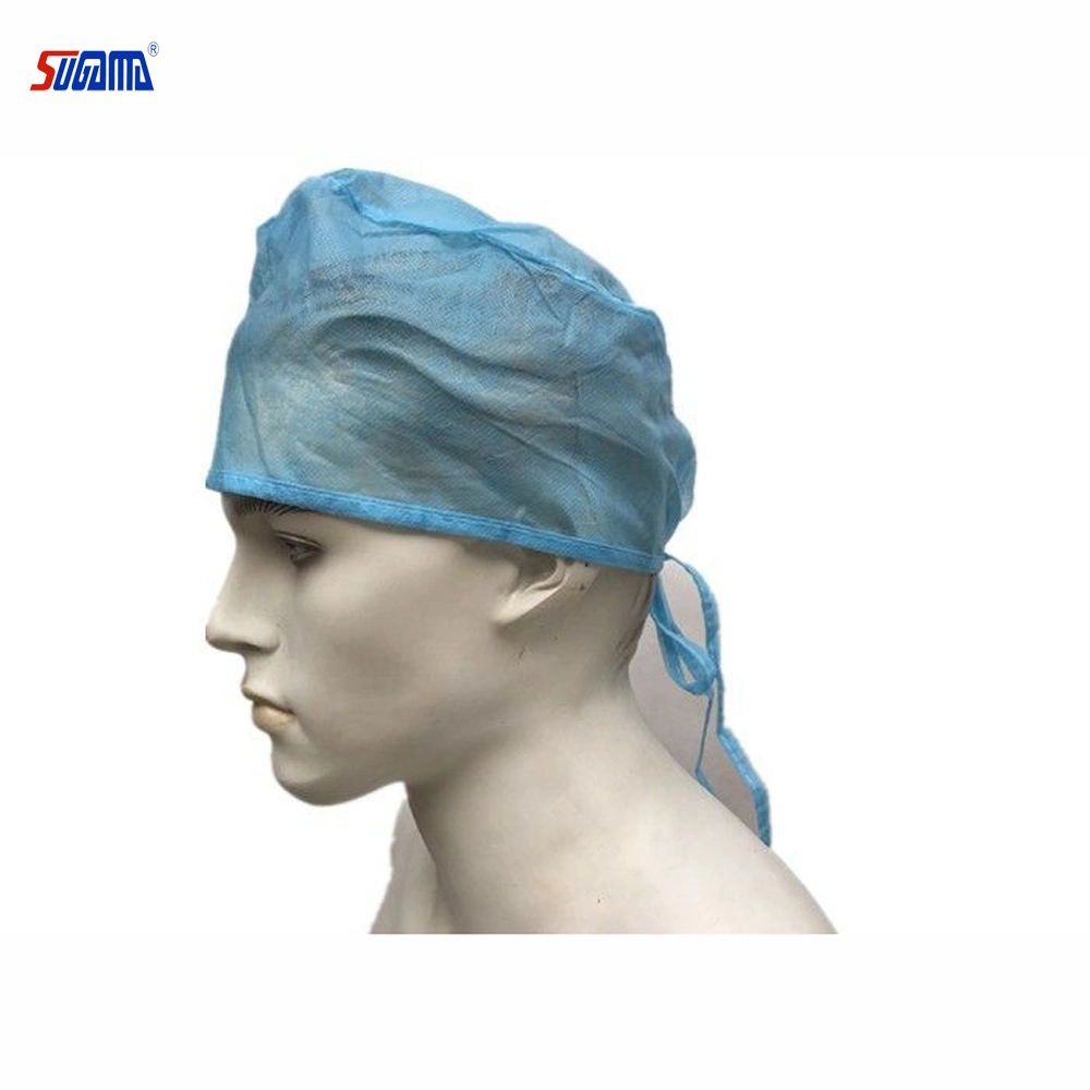 Cheap Price Disposable Surgical Surgeon Doctor Nonwoven Cap