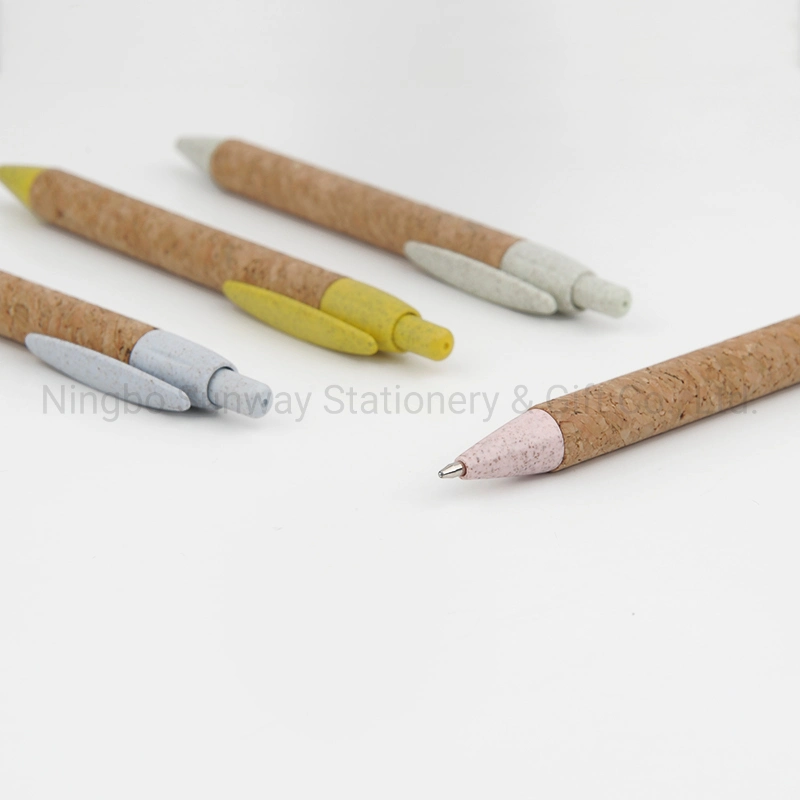 Cork Business Office and School Students Eco Promotional Ball Pen