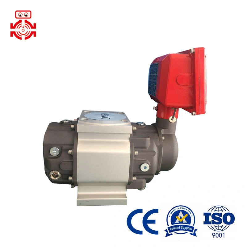 DN80 Gas Roots Flowmeter with High Accuracy and Good Repeatability Is Used for Hotel Gas Trade Measurement and Settlement