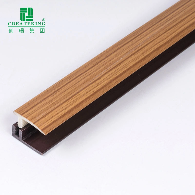 Fornecedor China humidade-proof T ângulo PVC Perfil pavimentação acessório para Decoração