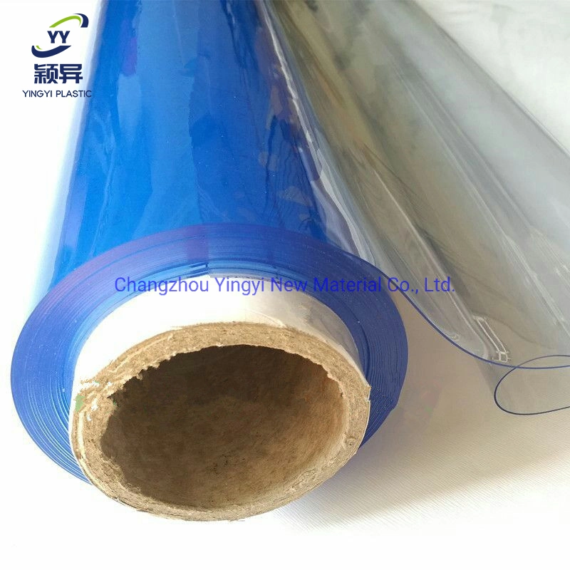 Yingyi Factory Direct Sale Small Roll PVC Soft Film Transparent Material Width 1200mm Soft PVC Film for Packing Printing