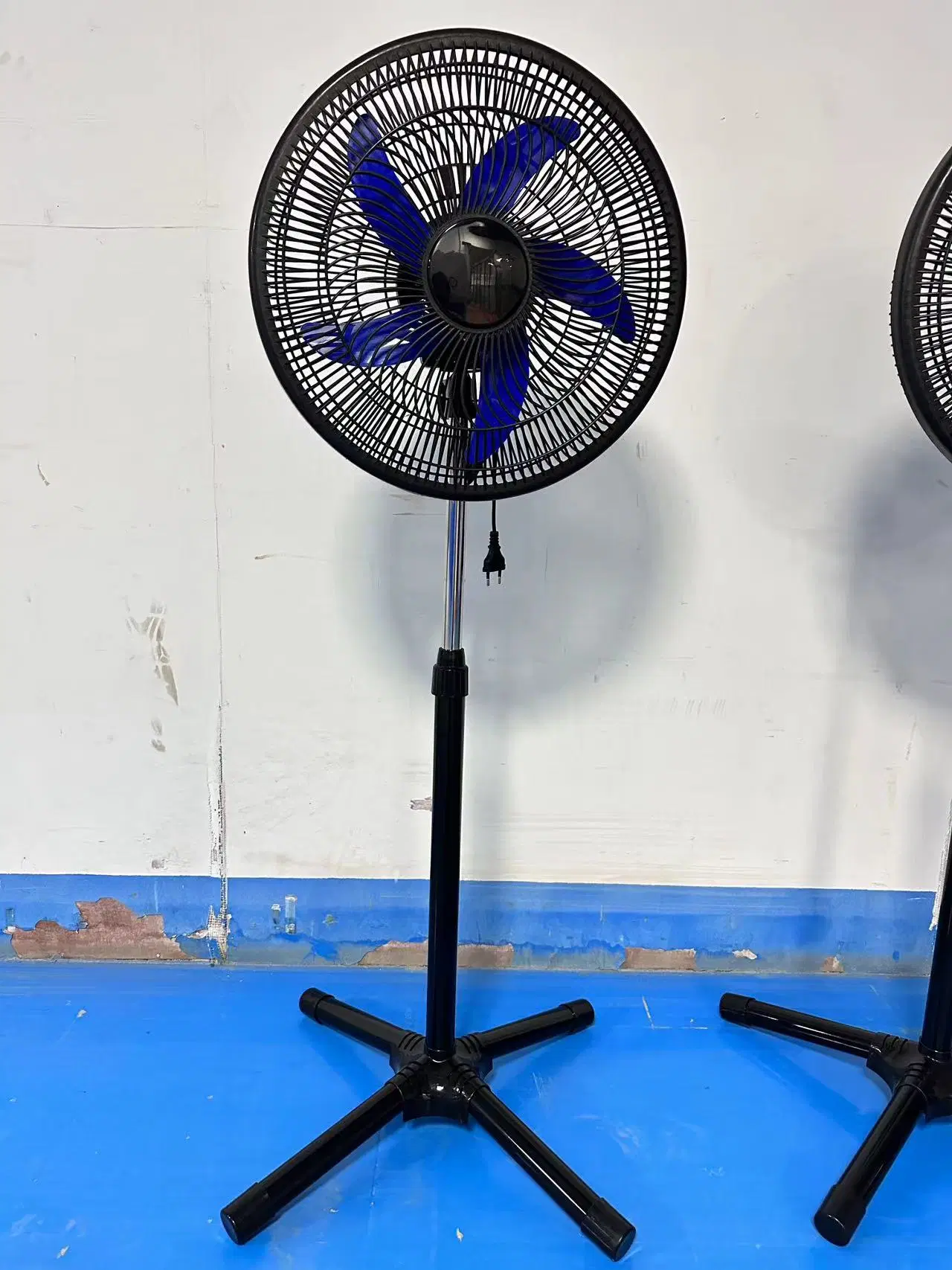 18inch New Design Plastic Grills Pedestal Fan 90W Cheapst Price Electric Fan/ Industrial Fan/ Pedestal Fan