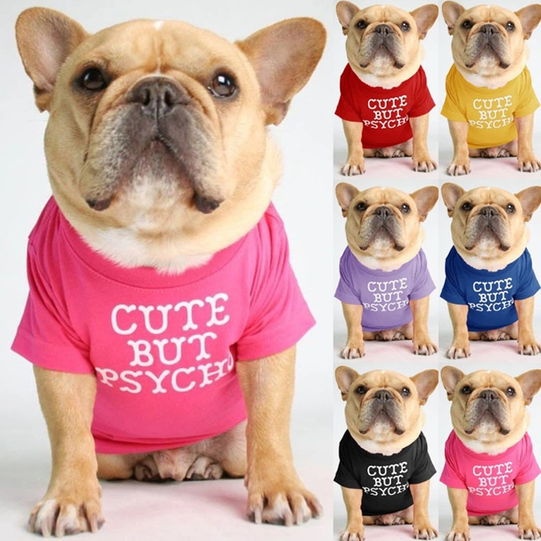 Pet Clothes Fashion Designer Summer Thin Shirt Apparel Pets Dog Clothes