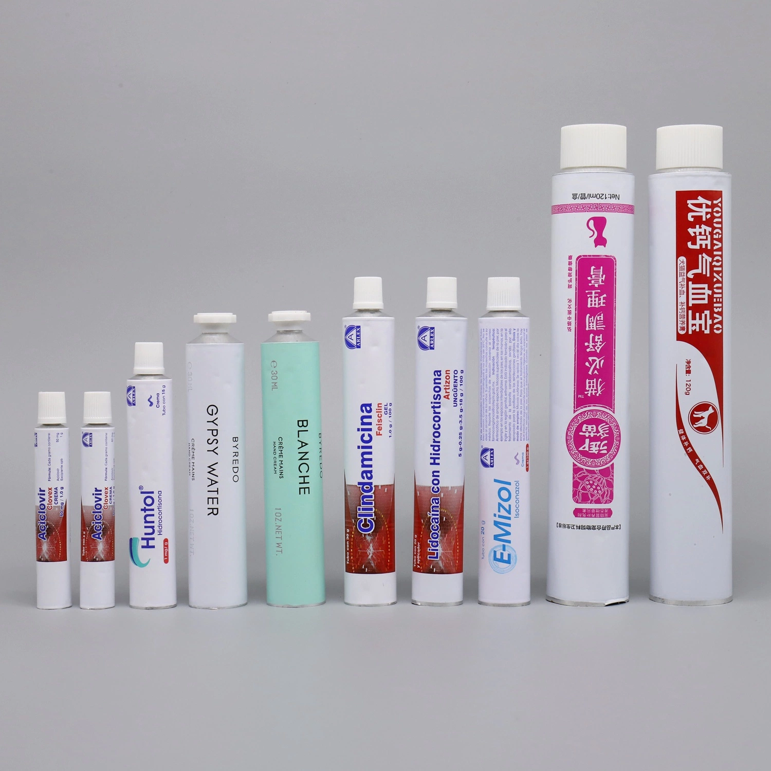 Top Quality Medical/Cosmetic Ointment/Hair Color Aluminum Packaging Tube