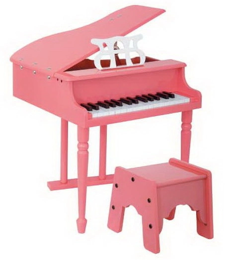El 30 de la llave de madera de juguete con música de Piano Piano Bench diseño encantador