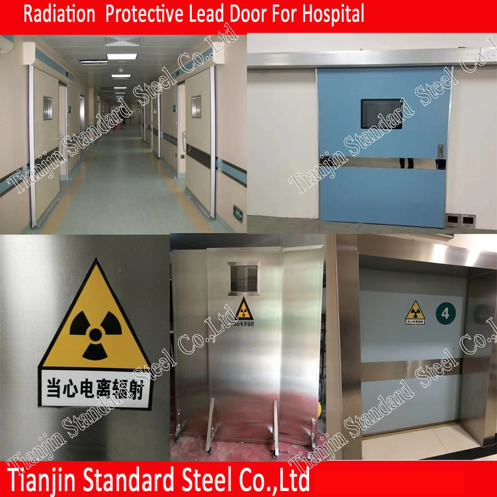 2 X 4m 8mmpb Equivalent Automatic Sliding Lead Door for Dr Room