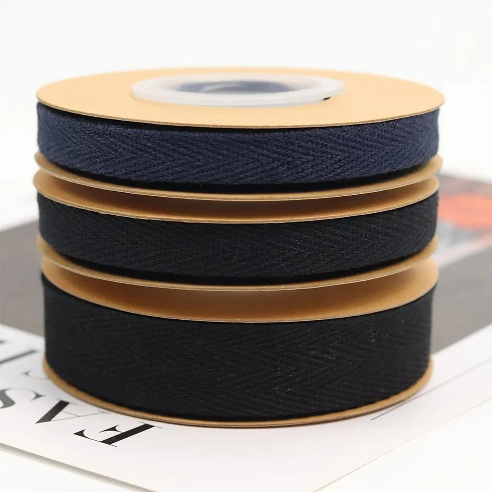 1 Inch Nylon Thread Webbing Ribbon Herringbone Webbing Belt for Bag