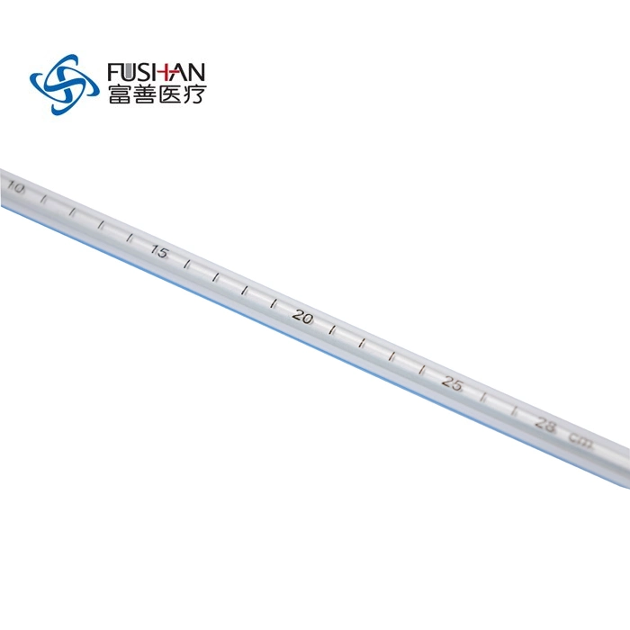 China fornecimento fábrica cateter de drenagem torácica de PVC (tubo torácico) com/sem Trocáter Tórax Cirúrgica do tubo de dreno abdominal todos os tamanhos