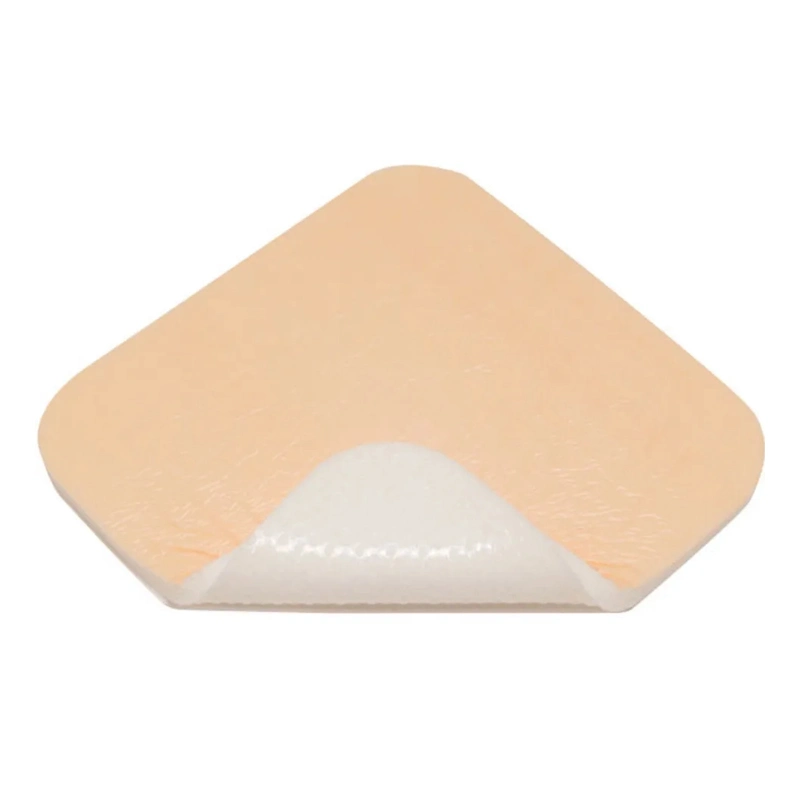 Foam Dressings Inches Size Sterile Hydrophilic Highly Absorbent- Soft Non-Adhesive Pads Easy to Change