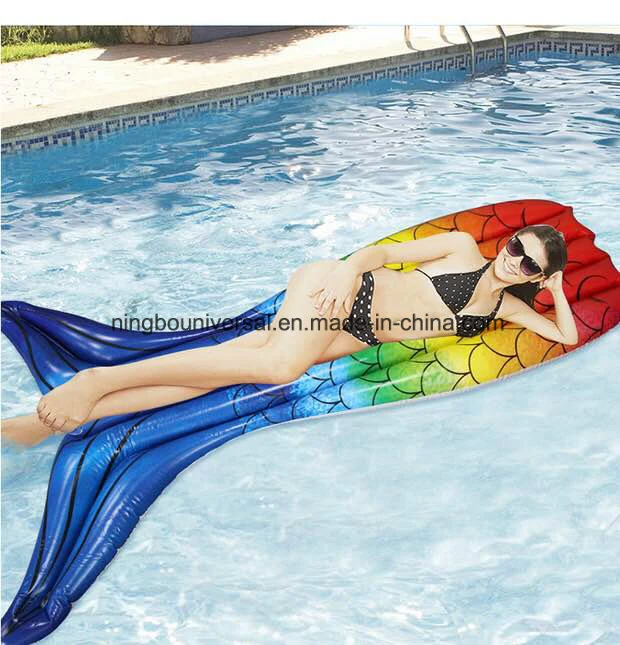 Custom Inflatable Mermaid Pool Float Sea Water Floating Beach Swimming Toy