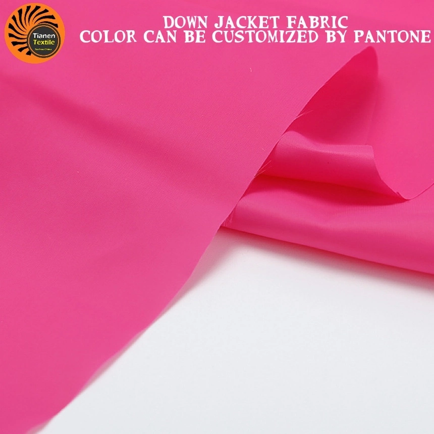 Winter Clothes Nylon Fabric Ultra Thin Nylon Taffeta Fabric for Down Jacket/Garment/Coat