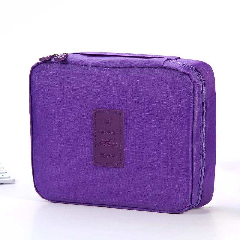 Bolsa de viaje impermeable Large-Capacity portátil empresarial cosmética de lavado de gancho de hombres, mujeres de la bolsa de lavado de almacenamiento