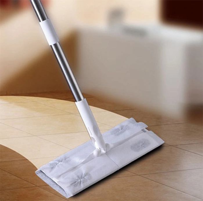 توفر الصينية مناشف من نوع MOP قابلة للاستخدام لتنظيف الأرضية الجاف غير المحبوك حلأ