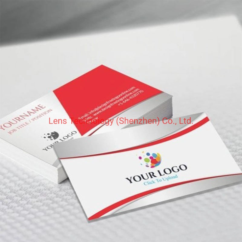 Full Color Strip Custom Transparent PVC Card for Business Card