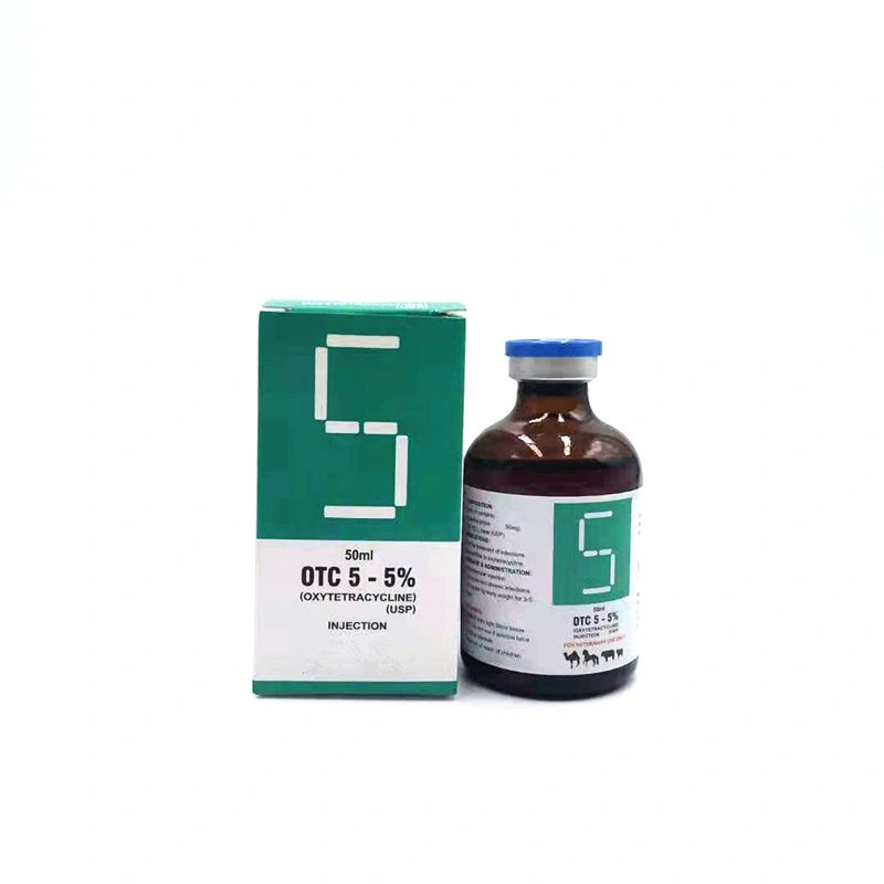 Veterinary Pharmaceutical Oxytetracycline Injection GMP Level Medicine with Good Quality for Sheep Use